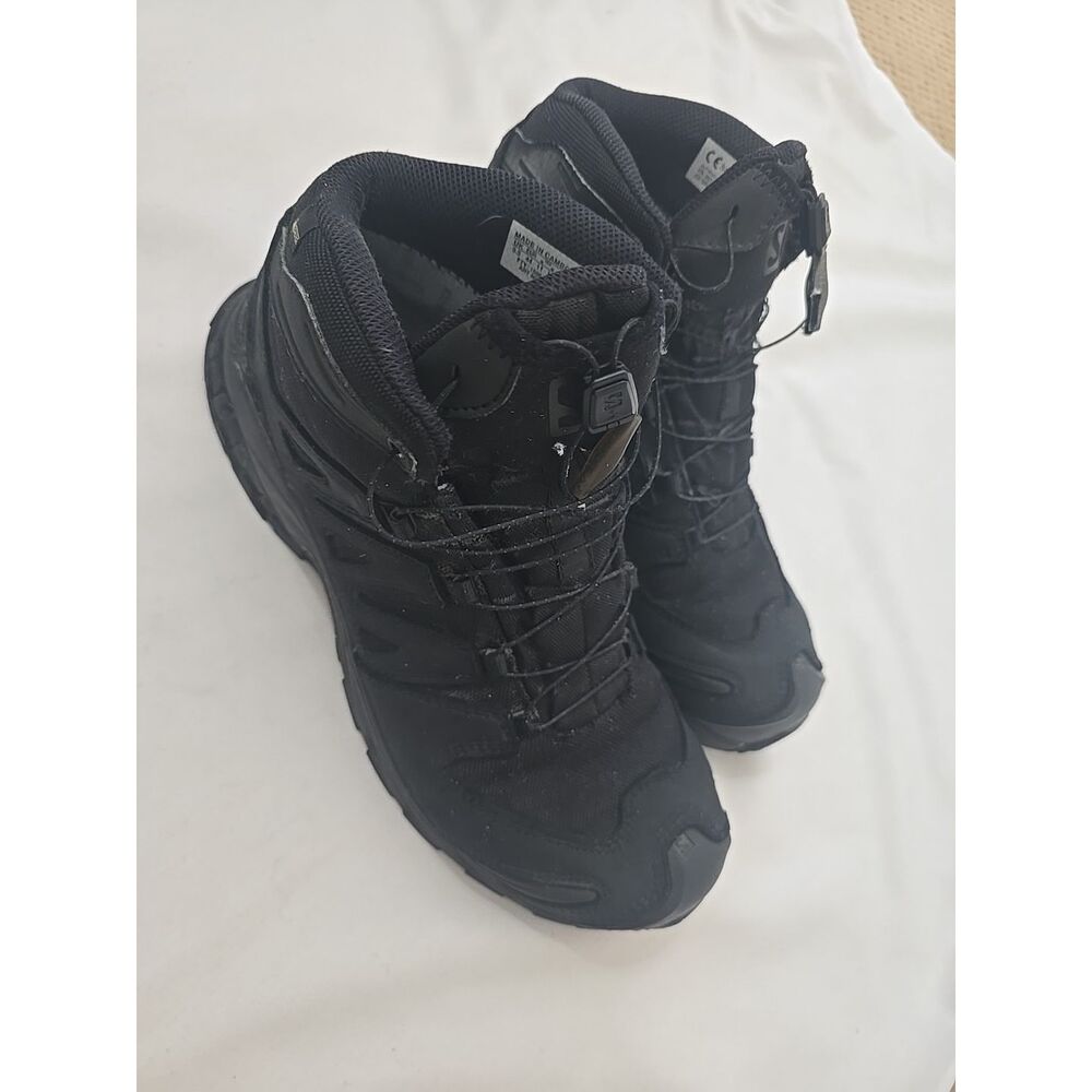 Salomon XA Forces Mid SAS France Black Tactical Quicklace 409781 Boots! Size 9.5
